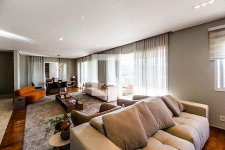 Sala  de apartamento à venda com 3 quartos, 284m² em Tamboré, Santana de Parnaíba
