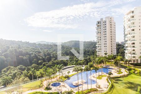 Vista da Varanda de apartamento à venda com 3 quartos, 284m² em Tamboré, Santana de Parnaíba