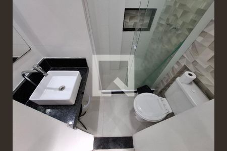 Banheiro  de apartamento para alugar com 1 quarto, 30m² em Botafogo, Rio de Janeiro