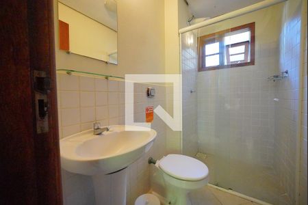 Banheiro de kitnet/studio para alugar com 1 quarto, 55m² em Lagoa da Conceição, Florianópolis