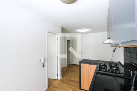 Sala e Cozinha de apartamento para alugar com 1 quarto, 35m² em Vila Monumento, São Paulo
