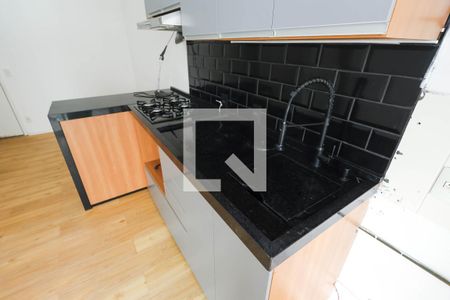 Sala e Cozinha de apartamento para alugar com 1 quarto, 35m² em Vila Monumento, São Paulo