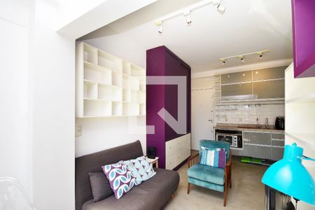 Sala de kitnet/studio para alugar com 1 quarto, 30m² em Alto de Pinheiros, São Paulo