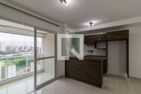 Sala de apartamento para alugar com 1 quarto, 42m² em Santo Amaro, São Paulo