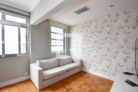 Sala de estar de apartamento para alugar com 2 quartos, 116m² em Paraíso, São Paulo