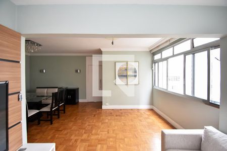 Sala de estar de apartamento para alugar com 2 quartos, 116m² em Paraíso, São Paulo