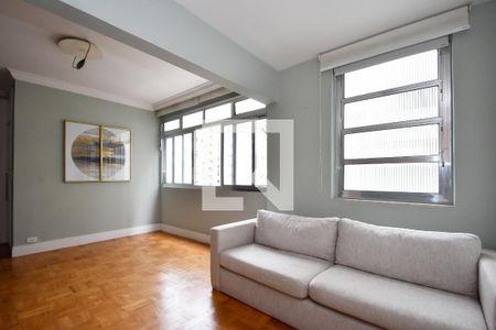 Sala de estar de apartamento para alugar com 2 quartos, 116m² em Paraíso, São Paulo