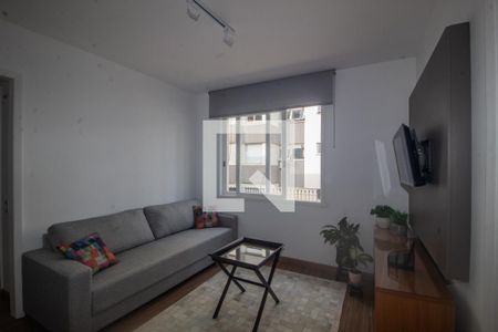 Sala de apartamento para alugar com 1 quarto, 38m² em Jardim Botânico, Porto Alegre