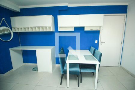 Sala de Jantar de apartamento para alugar com 2 quartos, 60m² em Vila América, Santo André