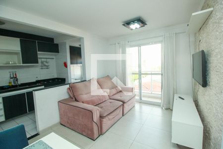 Sala de apartamento para alugar com 2 quartos, 60m² em Vila América, Santo André