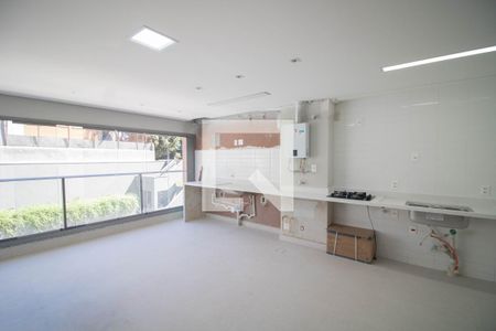 SALA E COZINHA de apartamento para alugar com 3 quartos, 83m² em Santana, São Paulo