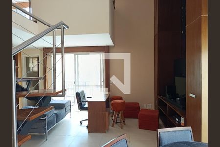 Sala de apartamento à venda com 1 quarto, 68m² em Pinheiros, São Paulo