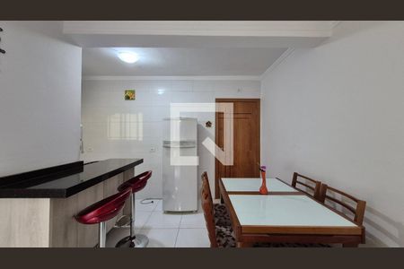 Sala de apartamento para alugar com 2 quartos, 54m² em Vila Eldizia, Santo André