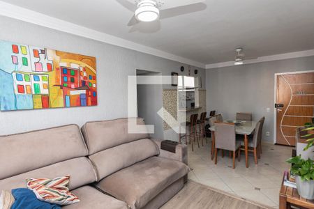 Sala Principal (jantar e estar) de apartamento à venda com 3 quartos, 132m² em Jardim Proença, Campinas