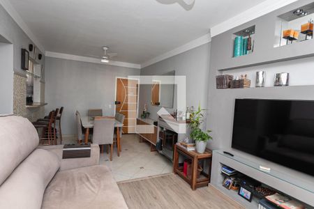 Sala Principal (jantar e estar) de apartamento à venda com 3 quartos, 132m² em Jardim Proença, Campinas