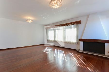 Sala de estar e lareira de casa à venda com 4 quartos, 411m² em Santana, São Paulo