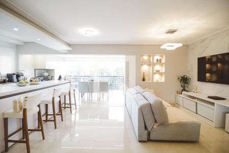 Sala/Cozinha de apartamento para alugar com 3 quartos, 108m² em Vila Dom Pedro Ii, São Paulo