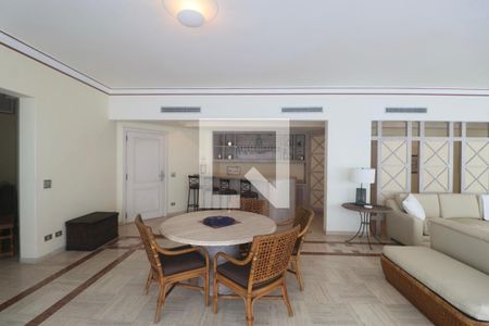 Sala de apartamento para alugar com 6 quartos, 480m² em Itapema, Guarujá