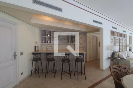 Sala de apartamento para alugar com 6 quartos, 480m² em Itapema, Guarujá