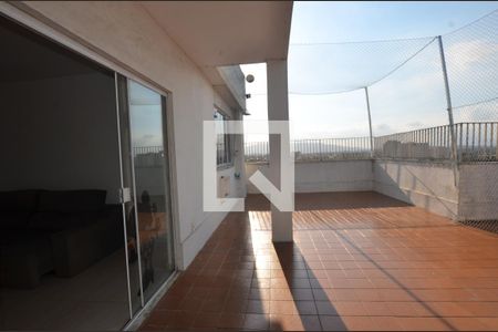Varanda da Sala de apartamento para alugar com 4 quartos, 210m² em Jacarepaguá, Rio de Janeiro