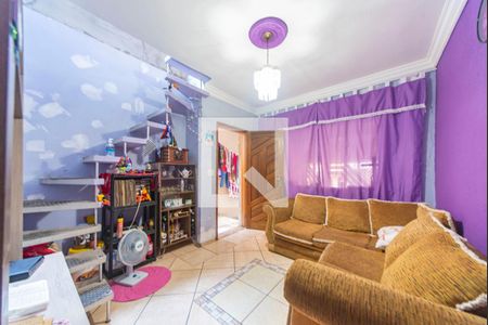Sala de casa à venda com 3 quartos, 173m² em Vila Guaraciaba, Santo André
