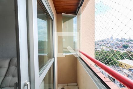 Varanda da Sala de apartamento para alugar com 2 quartos, 52m² em Conceição, Diadema