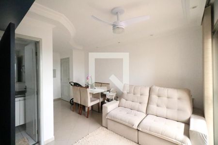 Sala de apartamento para alugar com 2 quartos, 52m² em Conceição, Diadema