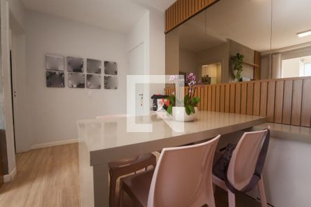 Sala de Jantar de apartamento à venda com 2 quartos, 76m² em Alphaville Nova Lima, Nova Lima
