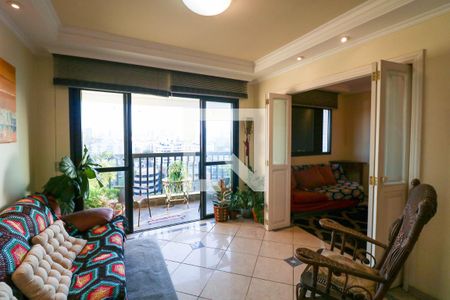 Sala de apartamento para alugar com 3 quartos, 93m² em Chácara Santo Antônio (zona Sul), São Paulo