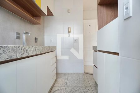 Cozinha e Área de Serviço de apartamento para alugar com 3 quartos, 72m² em Santa Tereza, Belo Horizonte