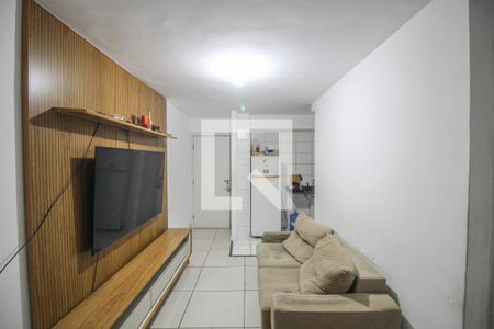 Sala de apartamento para alugar com 2 quartos, 56m² em Ponto Chic, Nova Iguaçu