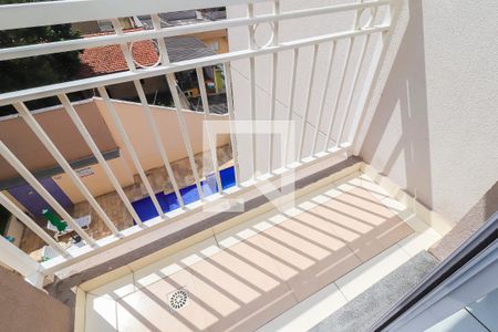 Varanda da Sala de apartamento à venda com 2 quartos, 46m² em Vila Carmosina, São Paulo