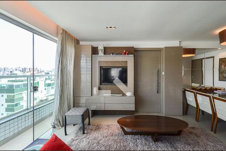 Sala Ambientes de apartamento à venda com 4 quartos, 119m² em Sagrada Família, Belo Horizonte