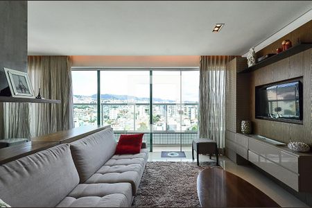 Sala Ambientes de apartamento à venda com 4 quartos, 119m² em Sagrada Família, Belo Horizonte