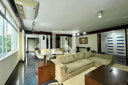 Sala  de apartamento para alugar com 5 quartos, 280m² em Copacabana, Rio de Janeiro