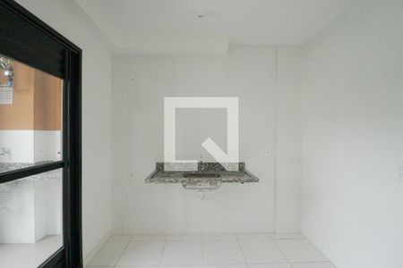 Sala/Cozinha/Área de Serviço de apartamento à venda com 2 quartos, 40m² em Carandiru, São Paulo