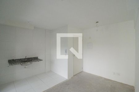 Sala/Cozinha/Área de Serviço de apartamento à venda com 2 quartos, 40m² em Carandiru, São Paulo