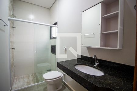 Banheiro da Suíte de casa de condomínio para alugar com 3 quartos, 174m² em Jardim Ibiti do Paco, Sorocaba