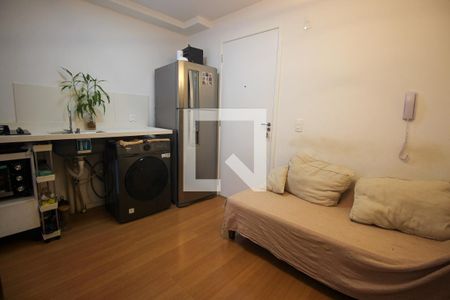Sala e Cozinha de apartamento à venda com 2 quartos, 29m² em Jardim Monte Kemel, São Paulo