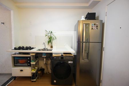 Sala e Cozinha de apartamento à venda com 2 quartos, 29m² em Jardim Monte Kemel, São Paulo