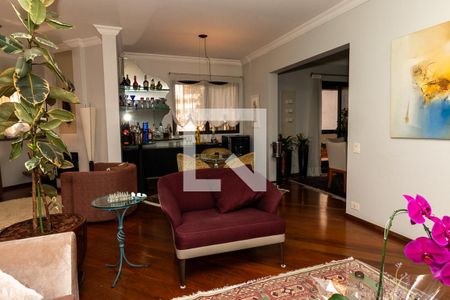 Sala de apartamento para alugar com 3 quartos, 216m² em Pompeia, São Paulo