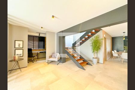 Hall de entrada de casa para alugar com 4 quartos, 314m² em Jurerê, Florianópolis