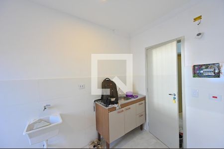 Cozinha/Lavanderia de kitnet/studio para alugar com 1 quarto, 16m² em Vila do Encontro, São Paulo