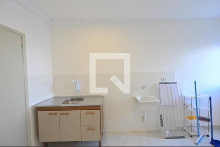 Cozinha/Lavanderia de kitnet/studio para alugar com 1 quarto, 16m² em Vila do Encontro, São Paulo