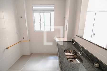 cozinha de apartamento para alugar com 2 quartos, 54m² em Paquetá, Belo Horizonte