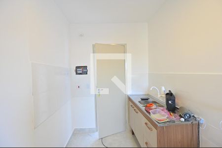 Cozinha/Lavanderia de kitnet/studio para alugar com 1 quarto, 16m² em Vila do Encontro, São Paulo