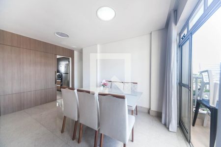 Sala de Jantar de apartamento para alugar com 4 quartos, 168m² em Buritis, Belo Horizonte