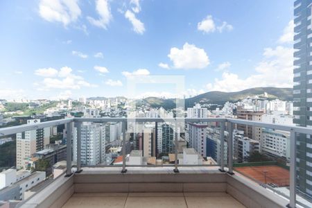 Varanda da Sala de apartamento para alugar com 4 quartos, 168m² em Buritis, Belo Horizonte