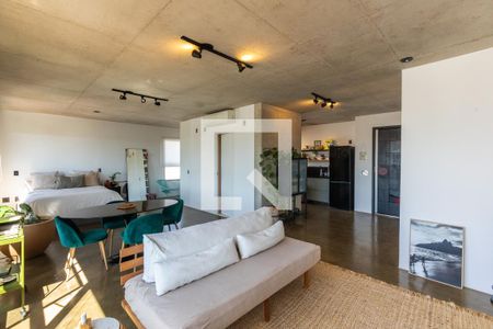 Sala/Quarto de apartamento à venda com 1 quarto, 70m² em Cambuí, Campinas