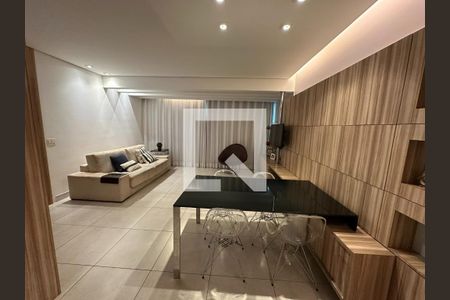 Sala de apartamento à venda com 3 quartos, 88m² em Anchieta, Belo Horizonte